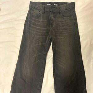 old navy, size 12, black color, wide style.